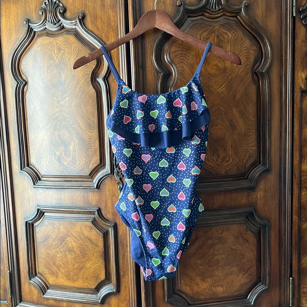 Girls stylish one piece swimsuite.